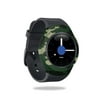 Skin Decal Wrap Compatible With Samsung Gear S2 3G Watch cover Sticker Design Green Camo