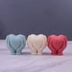 thumbnail image 5 of Difusor de jabón con velas de San Valentín con forma de corazón, adornos de yeso para el hogar, 5 of 6