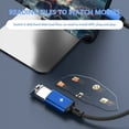 thumbnail image 7 of FIEWESEY USB C to USB Adapter, Type C 3.0 OTG Cable On The Go Type C Male to USB A Female Adapter Compatible with MacBook Pro 2018 2017,Samsung Galaxy S20 S20+ Ultra S8 S9 Note 10 and More - Blue, 7 of 7