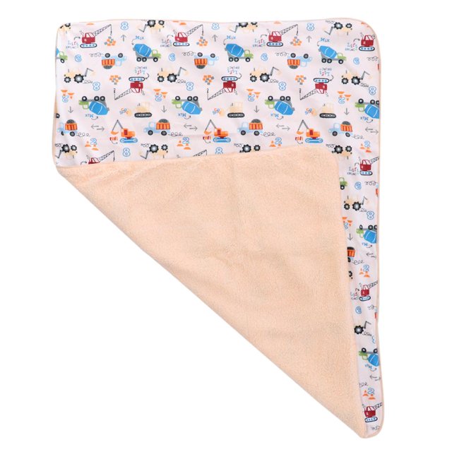 Manta Swaddle para ropa de cama Unisex de doble capa de terciopelo de coral cuna cuna manta ingeniería coche Magideal Manta Swaddle para ropa de cama