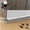 White, variant on 2Pcs Door Draft Stopper with Brush Reduce Noise, Rubber Door Sweep Breeze Blocker, Adjustable Under Door Draft Stoppers, Soundproofing for Doors(Brown, 2" W x 39" L)