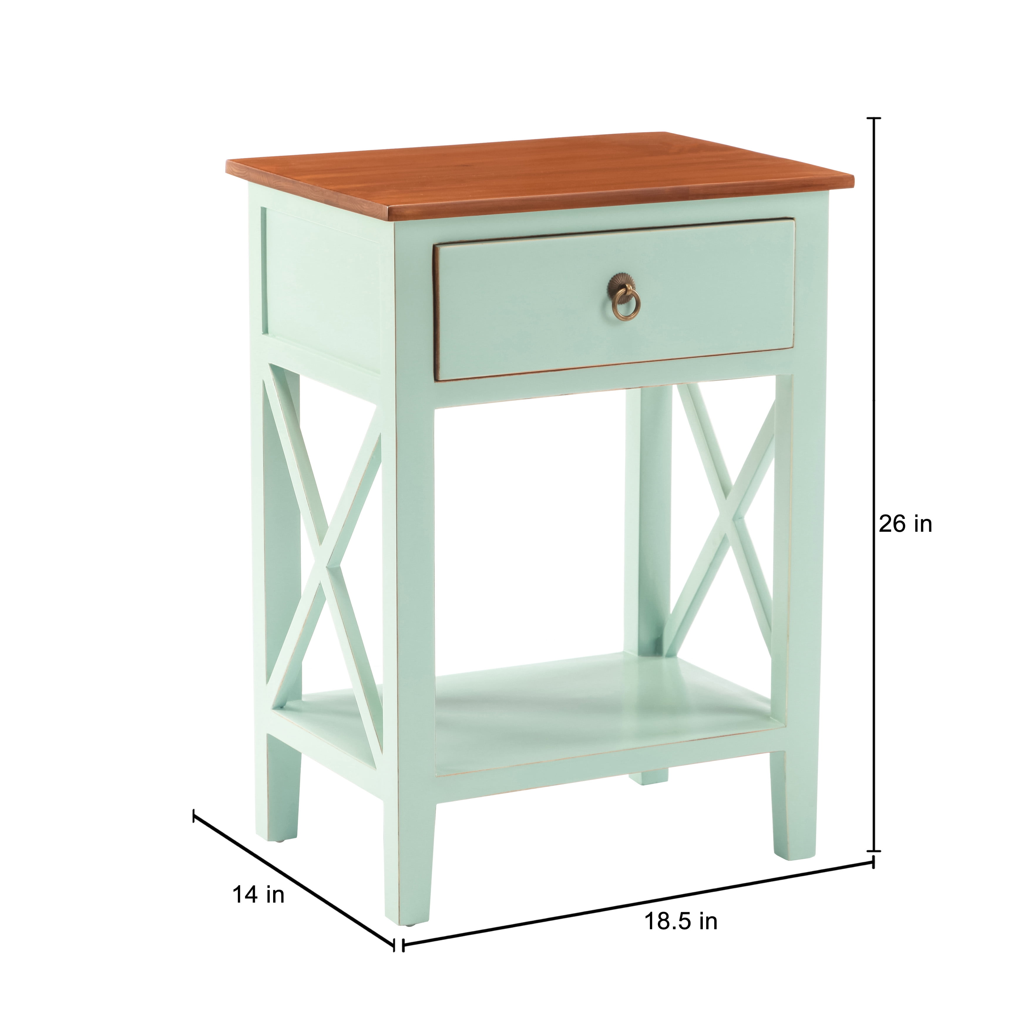 Porthos Home Bedside Night Stand Side Table With Storage Drawer Bedside Night Stand Side Table