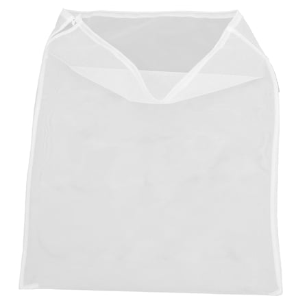 WORGEOUS Wine Mesh Filter Bag Reusable Drawstring Wine Strainer Bag