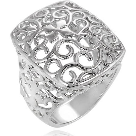 Brinley Co. Sterling Silver Filigree Ring