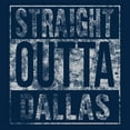 thumbnail image 6 of UGP Campus Apparel Straight Outta Dallas - Texas Football Hometown Pride Hoodie - Small - Navy, 6 of 6