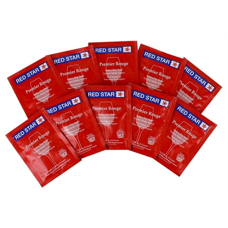 Pasteur Red Dried Wine Yeast (10 Packets)