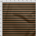 thumbnail image 3 of oneOone Silk Tabby Fabric Waves & Geometric Stripe Print Fabric By Yard 42 Inches Wide, 3 of 4