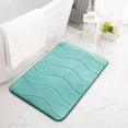 thumbnail image 3 of Feledorashia Soft Non-slip Bathroom Mats Thick Comfort Bath Rug Absorbent Dry Fast Floor Mats Bathroom Decor,15.74x23.62inch, 3 of 5