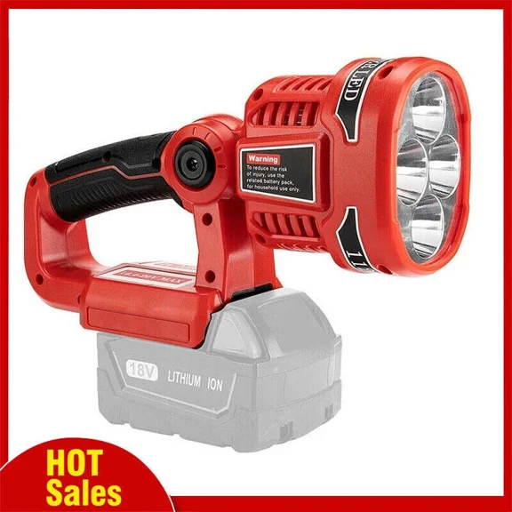 Flashlight LED Light Work Light For Milwaukee 18V with USB 48-11-1852 Torches