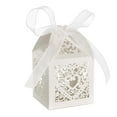 thumbnail image 1 of 50x Amor romántico Dulces Pastel Cajas Favor de, 1 of 8