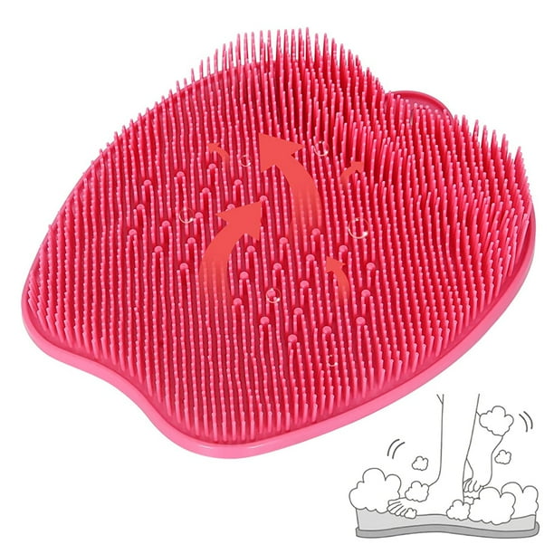 Ducha depuradora de pies, almohadilla de masaje de baño más grande, ventosa de silicona, baño de pies con masaje, lavabo de plástico grueso para pies, masajeador de baño de pies para pedicura,