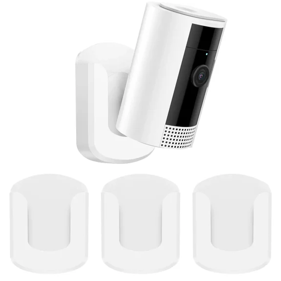 Acoretoas No Drill Ring Indoor Cam Adhesive Wall Mount Bracket Compatible with Ring Cameras(1st Gen and 2nd Gen) for Home Surveillance