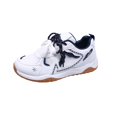 thumbnail image 2 of Willtoo Sneakers For Women Breathable Mesh Lace Up Color Block Lightweight Walking Shoes Non Slip Soft Sole Round Toe Fashion Casual Trainers, 2 of 4