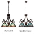 thumbnail image 5 of CHLOE Lighting Victorian-Style 5-Light Antique Dark Bronze Finish Large Chandelier 25" Wide, 5 of 8