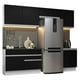 thumbnail image 1 of Cocina Integral Completa Madesa Glamy 260cm Blanco/Negro, 1 of 5