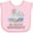 AD-Pink, variant on Will You Be My Godparents? Boys or Girls Baby Bib