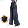 thumbnail image 2 of Liyamei Girls Straight Leg Denim Pants with Loose Fit for Casual Daily Wear Size 5-15 Years, 2 of 5