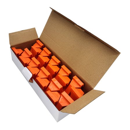 TOYMYTOY 1 Set Flooring Installation Kit Spacer ABS Orange for Construction Projects