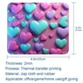 thumbnail image 5 of Valentine's Day Printed Square Mousepad Desk Pad Desk Mat, 8.3x9.8 Inch, Non-Slip Rubber Bottom, Suitable for Office and Gaming, 5 of 6