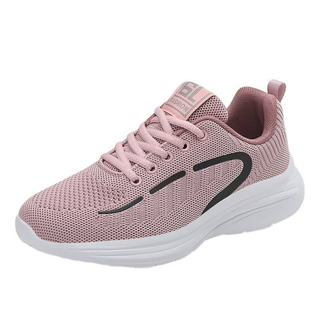 

ZIZOCWA Womans Black Womens Sneaker Wedge Size 11 Fashionable Autumn Women Sports Flat Bottom Lightweight Mesh Breathable Lace Up Comfortable Solid Color Simple Design Womens Water Proof Hiking Shoes