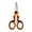 Orange Scissor, variant on BE-TOOL Portable Stainless Steel Scissors Fishing Line Scissors Soft Handle Mini Scissors for Cutting Fishing Line Soft Bait