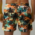 thumbnail image 5 of UVEASISHA Hawaiian Swim Trunks Mens,Mens Shorts Swim Trunks Hawaiian Bathing Suit Trendy Printed Swimsuits Beach Shorts Big and Tall Pants with Pockets, 5 of 6