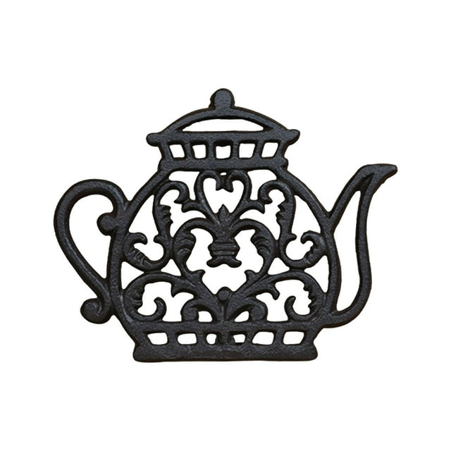 Teapot Trivet Heat Hot Pad For Pots Pans Plates Bowls Decorative Kitchen Tableware Protector Tea Theme round Table Modern Pottery Chargers Pottery Charger Plates End Table round Dinning Table with 6
