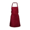 thumbnail image 2 of HmNPlay Apron,Sleeve Cooking Kitchen Apron With Pocket Check Chef Apron Dress For Women Men Adults For Baking Restaurant Tool, 2 of 9