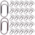 thumbnail image 1 of 200 mini clips de papel decorativos de metal retro, marcapáginas para oficina y hogar, pequeños clips para manualidades, bonitos artículos de papelería., 1 of 5