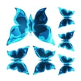 thumbnail image 3 of Glow Butterfly Wall Decals,Blue Luminous Butterfly Glow DIY Decor ﻿-u T6S2 H3T Y8U7, 3 of 5