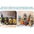 thumbnail image 4 of Scelleuse de Pots pour Foodsaver Kit de Scelleuse sous Vide pour Grand Ouverture & Régulier, 4 of 5