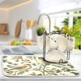 thumbnail image 2 of Yayeee Dish Drying Mat for Kitchen Counter Ultra Absorbent Easy Clean Pad 18x16", Green Birds, 2 of 7