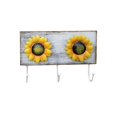 thumbnail image 1 of Pintura De Madera, Combinación De Flores De Sol De Hierro Forjado, Pintura Para Sala De Estar, Dormitorio, Bar, Decoración Colgante De Pared Minnieouse HA043097-03, 1 of 6