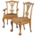 thumbnail image 2 of Design Toscano English Chippendale Chairs (Set Includes: 2 Armchairs and 4 Side Chairs), 2 of 7