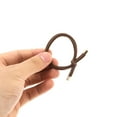 thumbnail image 5 of Unique Bargains 1 Pc Elegant Knotted Style Hair Rope Hair Scrunchies Coffee Color, 5 of 5