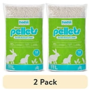 (2 pack) Pets Pick 11L Paper Pellets for Small Animals