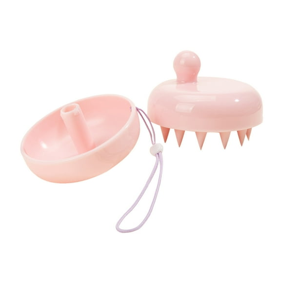 Shampoo Brush Head Washer Hair Massage Comb Detachable Silicone Brush Exfoliating Comb Scalp Hairbrush Type