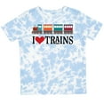 thumbnail image 3 of Inktastic I Love Trains Boys or Girls Toddler T-Shirt, 3 of 5