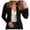 Black, variant on Mifelio Blazers for Women, Women Fashion Casual Solid Long Sleeve Open Front Notched Collar Suit Cardigan Office Ladies Jacket Coat Cardigan Coats for Women Black L