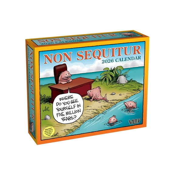 Non Sequitur 2026 Day-To-Day Calendar, (Paperback)