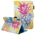 thumbnail image 1 of Allytech Smart Case for iPad Mini 6th Gen 2021(8.3 inch), iPad Mini 6 Case with Pen Holder, Slim Multi-Angle Viewing Stand Auto Sleep Wake Card Slots Protective Case for iPad Mini 6, Pineapple, 1 of 7