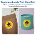 thumbnail image 4 of Avery Hexagon Labels, Bright Yellow, 2-1/2" x 2-57/64", 120ct, 4 of 11