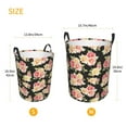 thumbnail image 4 of Uemuo Rose Flowers Pattern Circular Laundry Hamper Basket with handles,Collapsible laundry basket,Large capacity laundry hamper,Laundry Organizer-Medium, 4 of 8