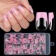 thumbnail image 1 of Uñas postizas, uñas postizas, regalos para mujeres, uñas postizas súper largas, uñas postizas 120 de uñas postizas súper largas con forma de pipa de agua, uñas pegadas para mujeres y niñas, puntas de, 1 of 4
