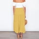 thumbnail image 5 of Falda larga boho elástica de cintura alta para mujer: con volantes, corte en A, cordón, poliéster, para todas las estaciones, tallas S-XL., 5 of 8