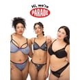 thumbnail image 6 of Parade Mesh Underwire Bra and Thong Set, Sizes XS to 3XL, 6 of 8