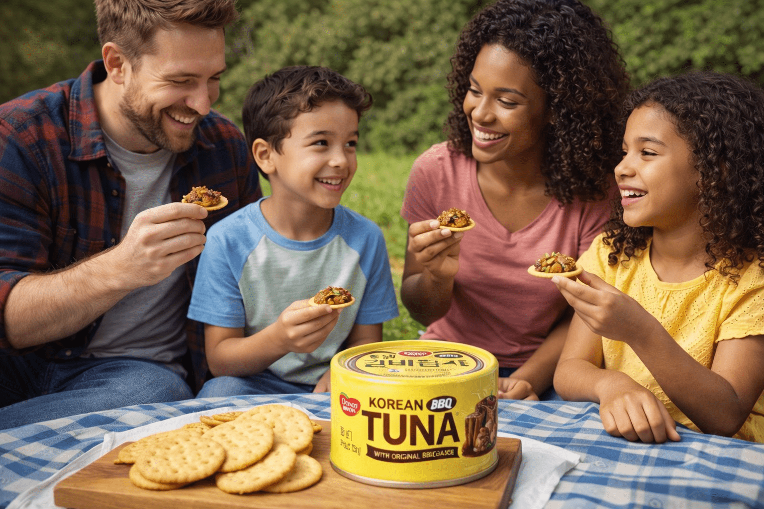 Dongwon Korean BBQ Tuna 3-Pack (135g Each) – Sweet & Savory Ready-to-Eat Canned Tuna for Rice Bowls & Quick Meals