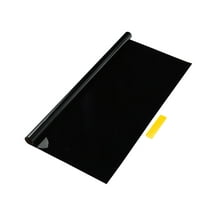 Unique Bargains Carbon 2 PLY Car Window Tint Film VLT 2% IRR 80% UVR 48% Black 6.56ft x 11.8in Privacy Film 2mil PET 1 Pcs