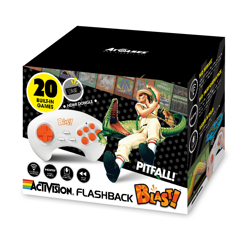 ActiVision Flashback Blast PITFALL 20 Built-in jeux Classique Retro HDMI Gaming 