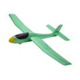 thumbnail image 4 of Avión de espuma de juguete, planeador compacto, avión de juguete para aficionados, avión de espuma para lanzar, juguete deportivo para exteriores, parques, patios traseros, niños, Verde, 4 of 8